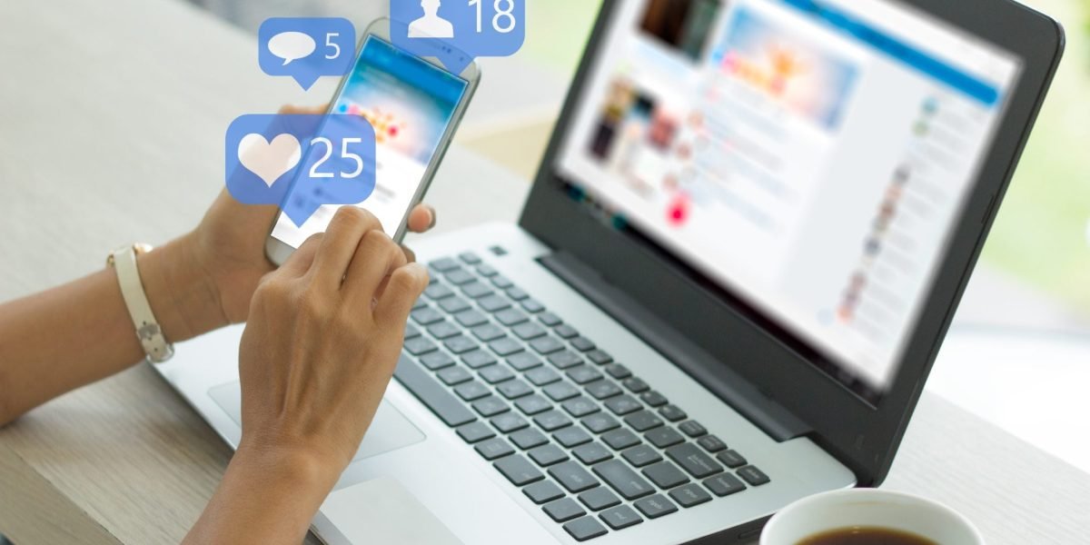 social media into your website